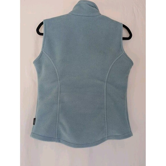 Avalanche Polartec Vest Women's M Fleece Green Pockets Blue - Picture 3 of 8